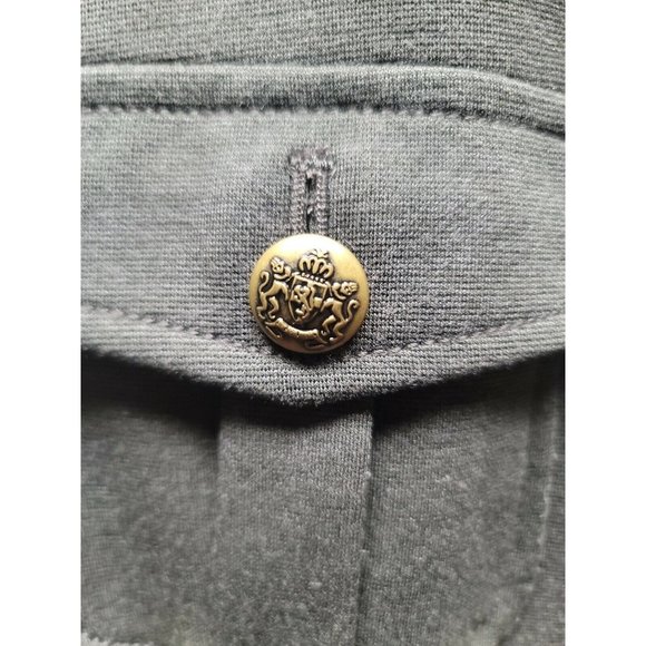 Apt 9 Gray Button Up Long Sleeve Military Style Jacket Size M - Picture 2 of 5